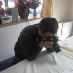 ホームページ用の写真を撮って貰いました