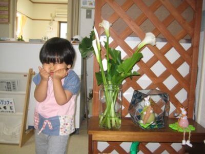 院内をご案内。１DKの小さな鍼灸院です