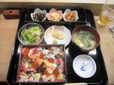 自分へのご褒美、寿司屋「くに勝」でランチ