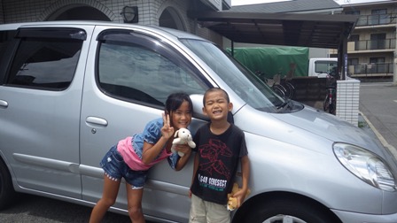 新車お披露目、日産キューブにしました