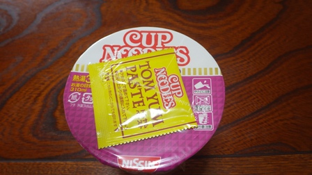 カップヌードルトムヤムクン味