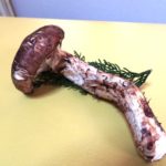 マツタケ頂きました、松茸ご飯と焼き松茸