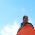 娘が1泊二日のグローバルキャンプに出掛けているのでお迎え