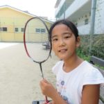 午前中は草刈り、午後からは子供たちとバドミントンの1日でした