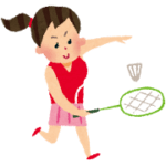 家族でバドミントン特訓