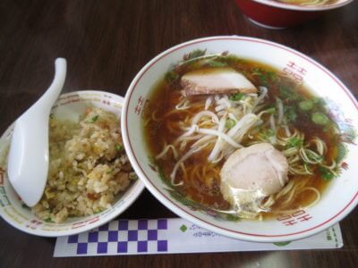 チャイナ秀のラーメンセット