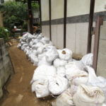 災害後初めて坂町小屋浦にボランティアに行ってきた