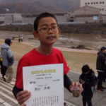 海田町健康マラソンに息子の応援に行ってきた