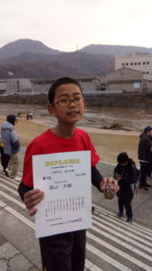 海田町健康マラソンに息子の応援に行ってきた