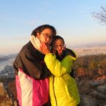 去年に続き、日浦山にて初日の出