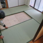 畳を張り替えて貰って気分スッキリ。これで当分安心です