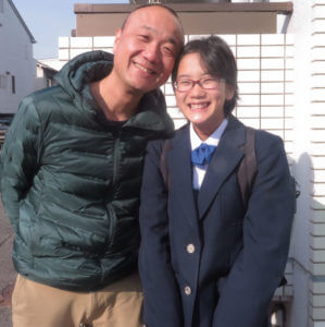 ランドセルマジックが解けて一気に女性へ変身しました