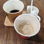 久々に嫁さんと外食のはずが、100円たこ焼きになってしまった