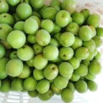 お客さんから梅を頂きました。梅酒と梅シロップにします