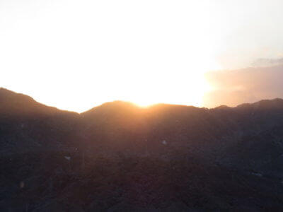 2021年も日浦山で家族4人で初日の出を見る事が出来ました