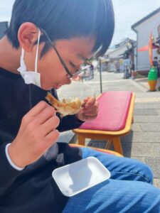 出雲大社「のどぐろの塩焼き」