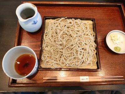 蕎麦切り吟でせいろ