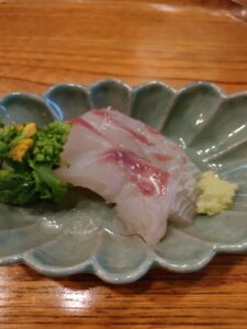 真鯛の刺身