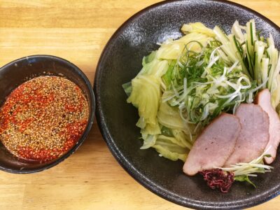 広島つけ麵かみ並み盛り