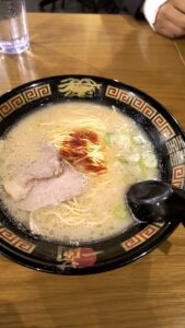 息子と一緒に食べ歩き