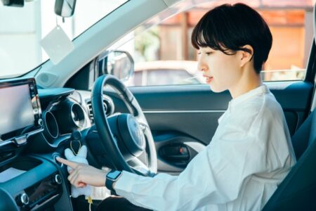 娘の運転でドライブデート