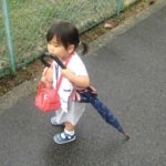 雨の日は、娘と一緒に過ごします