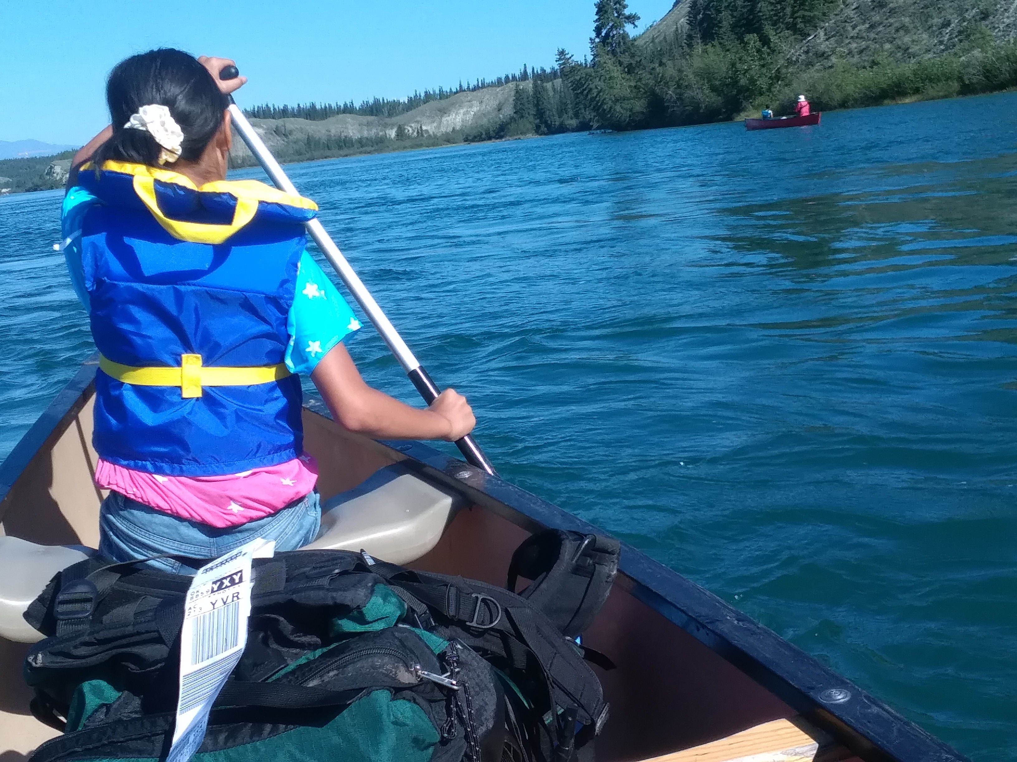 ユーコン川川下り